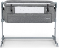 Приставне ліжечко-колиска Kinderkraft Neste Up Gray Melange